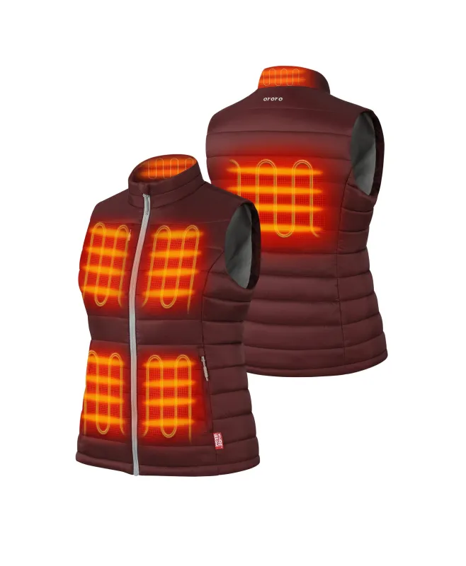 (Open-box) SureWarm® Women's 6-Zone Dual-Control Classic Pro Heated Vest (Battery Set Not Included) sold by Ororo
