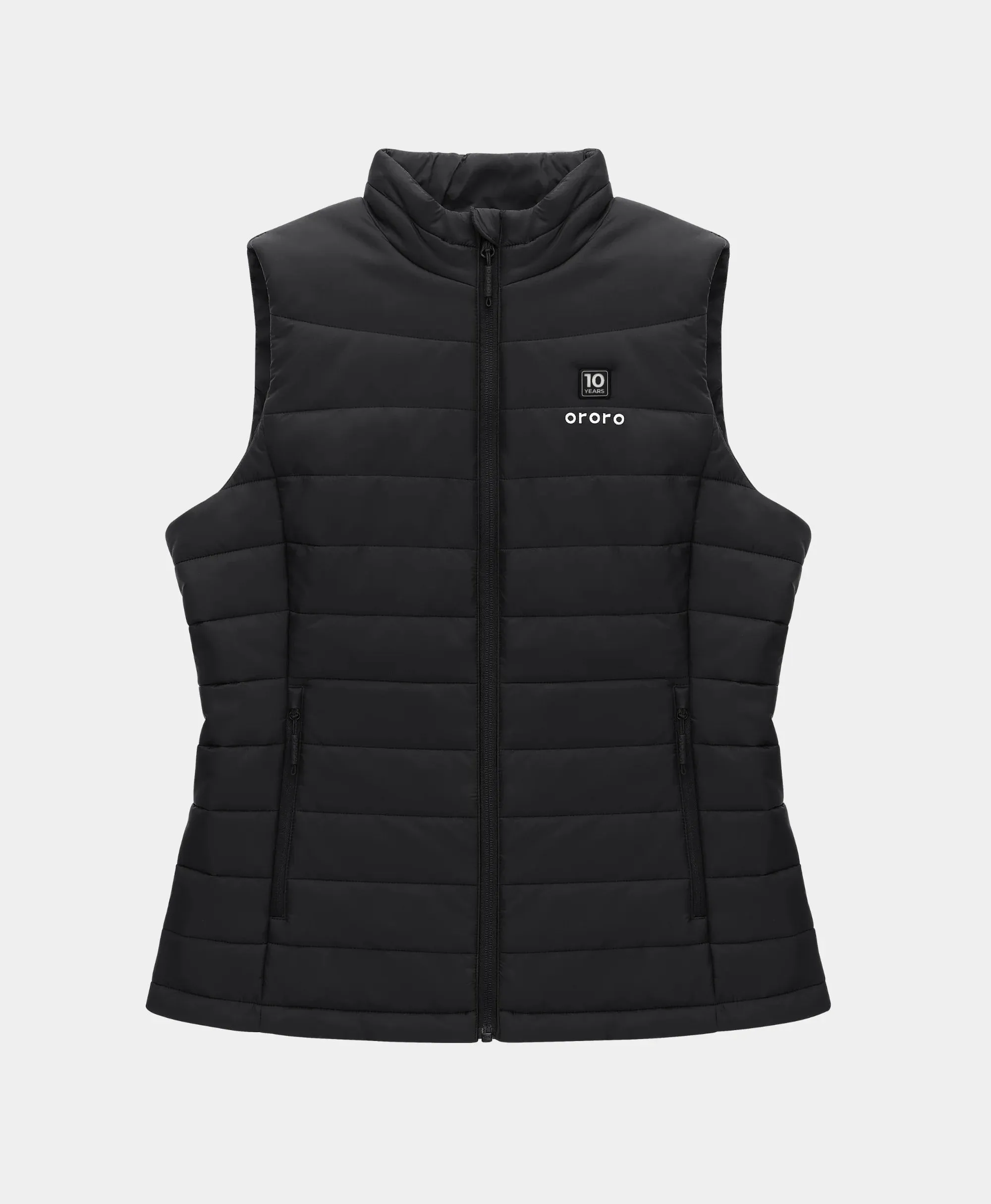 (Open-box) Women's 4-Zone Classic Heated Vest (10-Year Anniversary Limited Edition) - Black (Battery Set Not Included) sold by Ororo product image thumbnail 2
