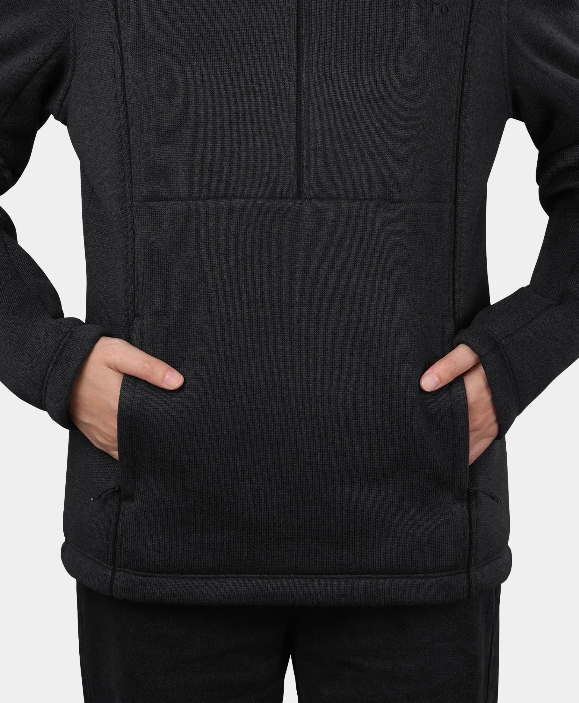 (Open-box) Augusta Women's 4-Zone Heated Sweater Fleece Qtr Zip Jacket (Battery Set Not Included) sold by Ororo product image thumbnail 5