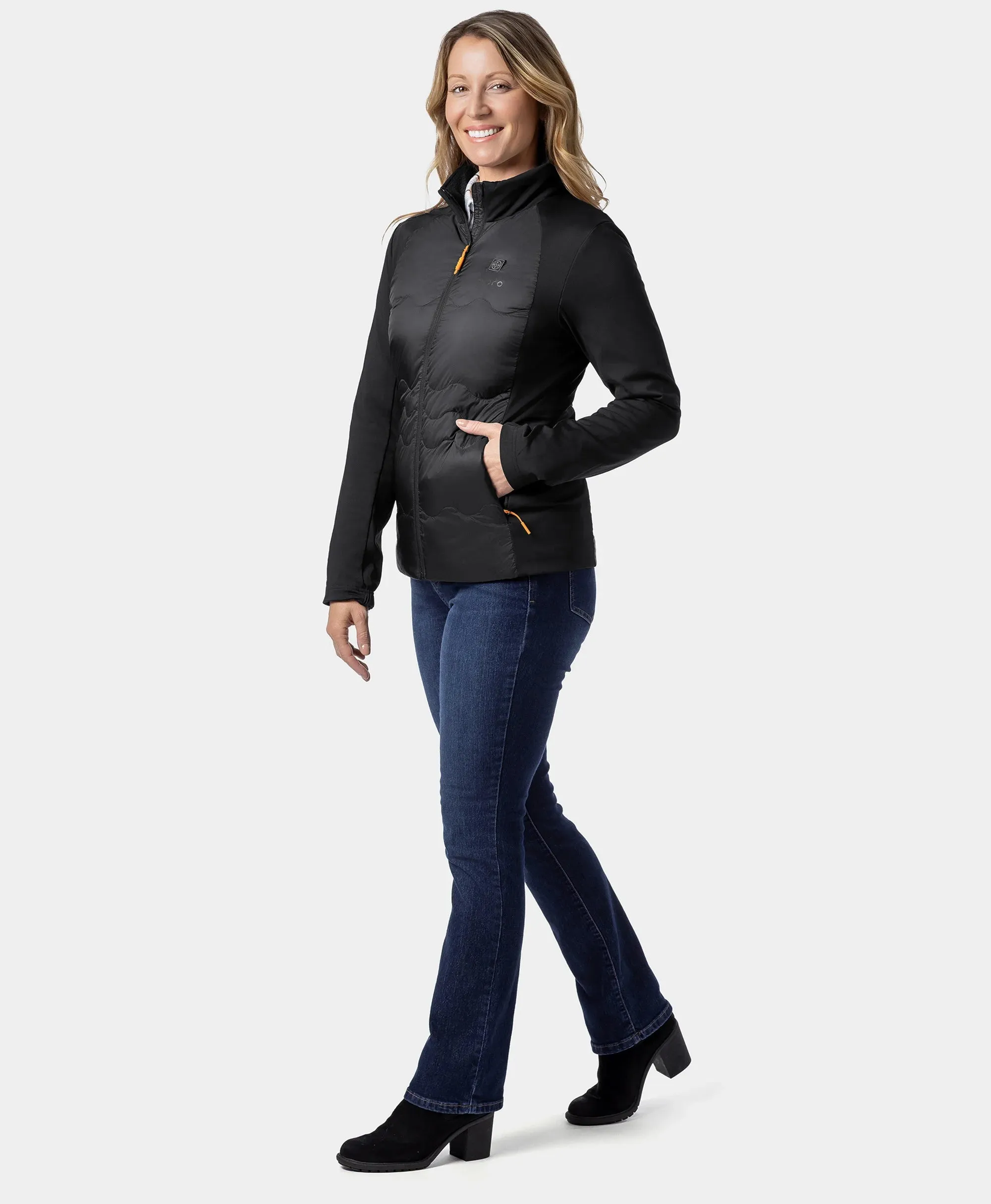 (Open-box) Verbier Women's 4-Zone Heated Down Jacket (Battery Set Not Included) sold by Ororo product image thumbnail 4