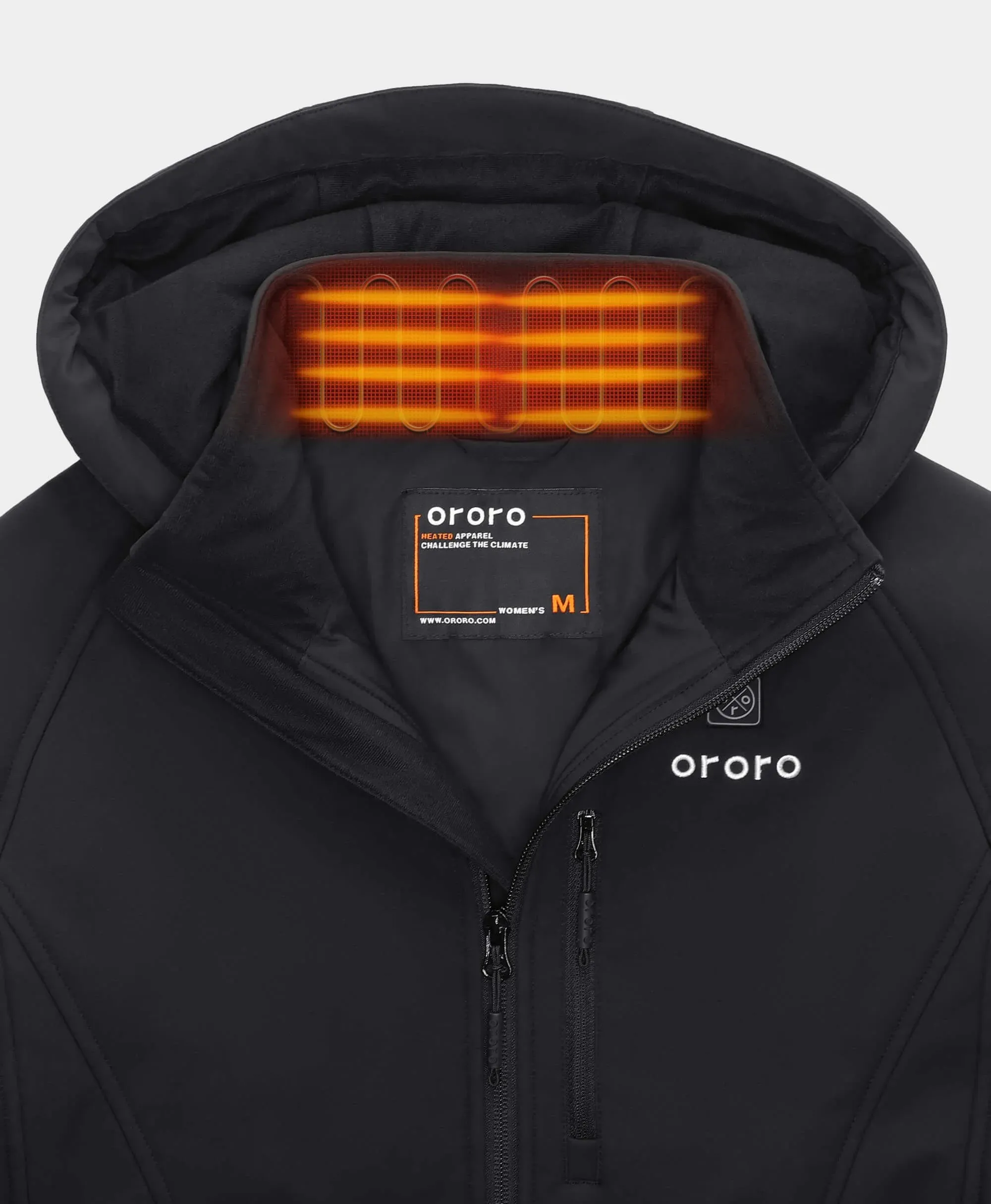 (Open-box) Paragon Women’s 4-Zone Heated Jacket (Chest Heating) (Battery Set Not Included) sold by Ororo product image thumbnail 3