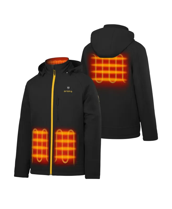 (Open-box) Men's 4-Zone Classic Heated Jacket (10-Year Anniversary Limited Edition) (Battery Set Not Included) made by Ororo