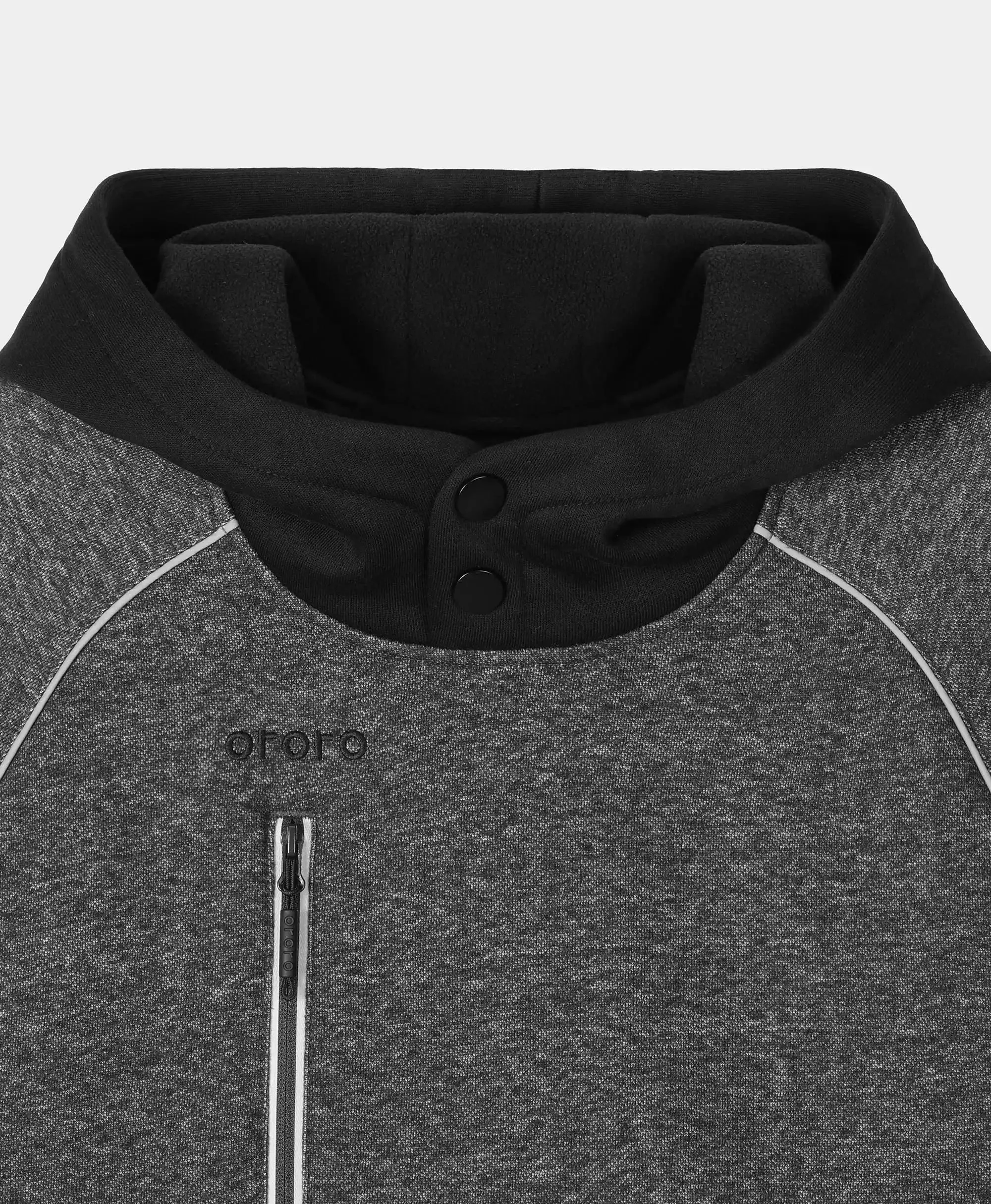 (Open-box) Indy Unisex 6-Zone Dual-Control Heated Hoodie Pullover (Battery Set Not Included) sold by Ororo product image thumbnail 5