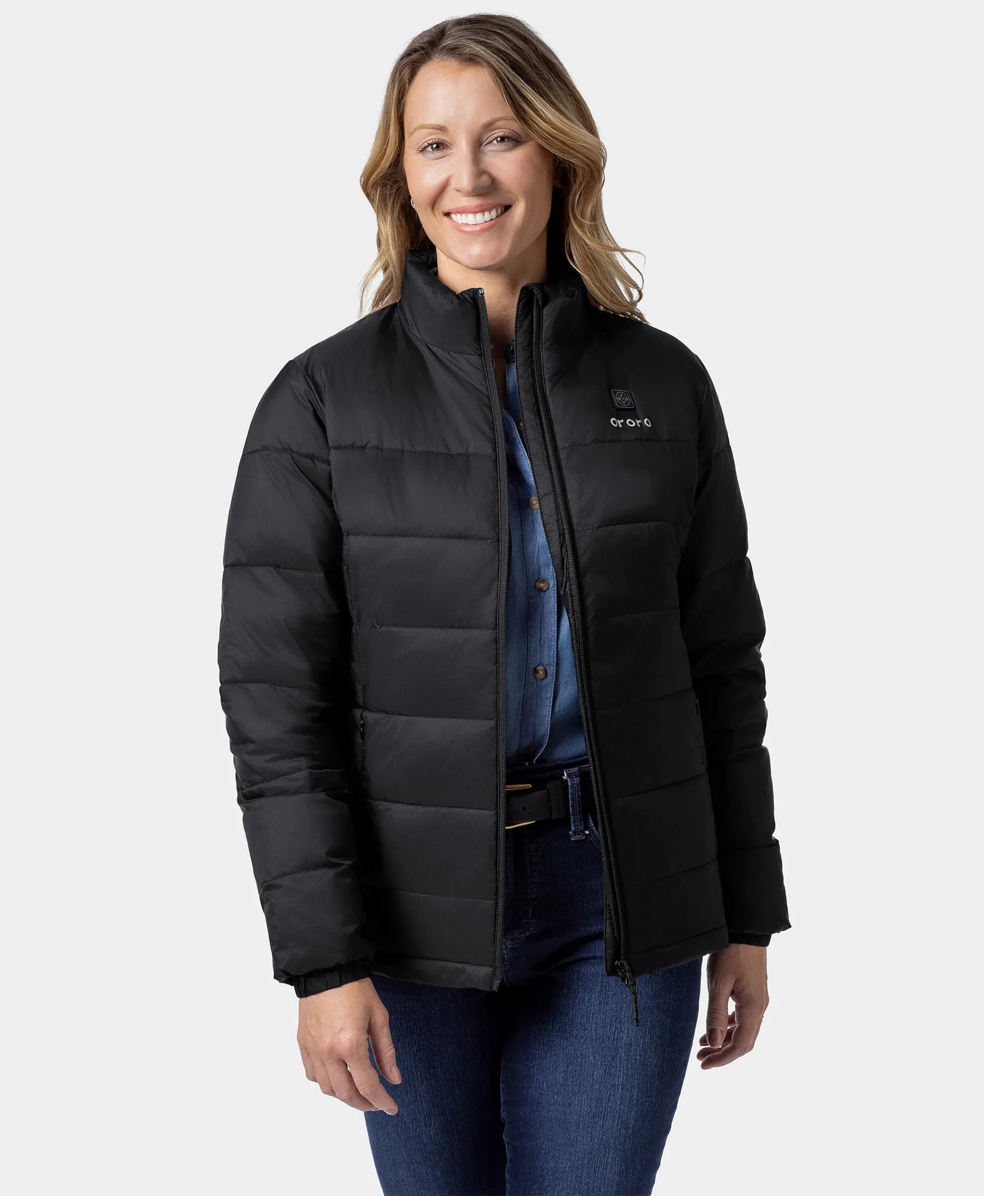 (Open-box) Women's Heated Puffer Jacket (Pocket heating) (Battery Set Not Included) sold by Ororo product image thumbnail 4