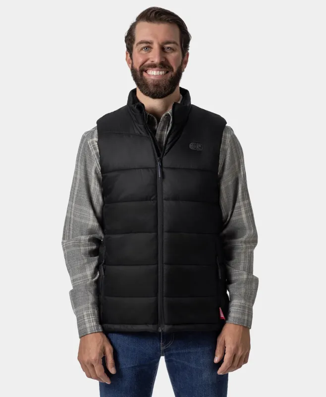 SureWarm® Men's 7-Zone Dual-Control Classic Pro Heated Vest (Lower Back Heating) (Apparel Only) made by Ororo