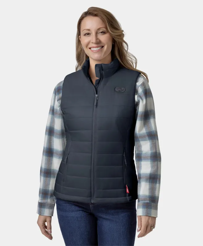 SureWarm® Women's 7-Zone Dual-Control Classic Pro Heated Vest (Lower Back Heating) (Apparel Only) sold by Ororo