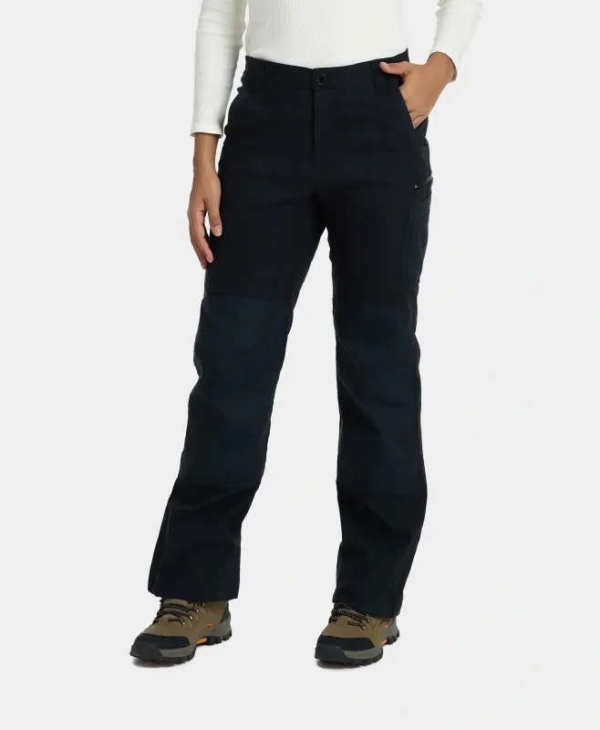 Bristol Lite Women's Heated Utility Fleece Lined Pants (Apparel Only) made by Ororo