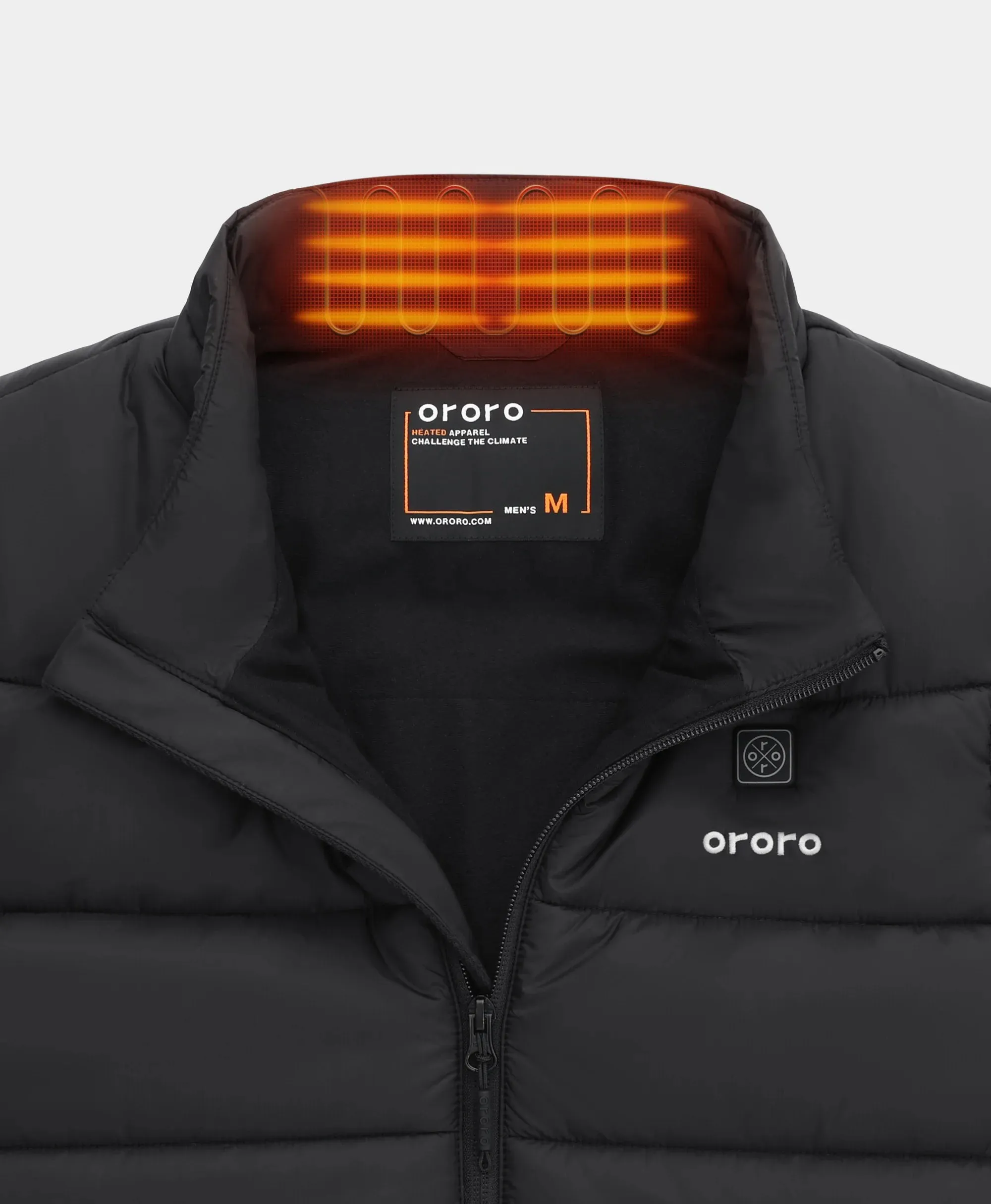 Men's 5-Zone Classic Evo Heated Vest (Apparel Only) sold by Ororo product image thumbnail 3