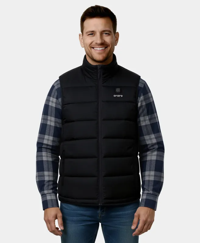Men's 5-Zone Classic Evo Heated Vest (Apparel Only) made by Ororo