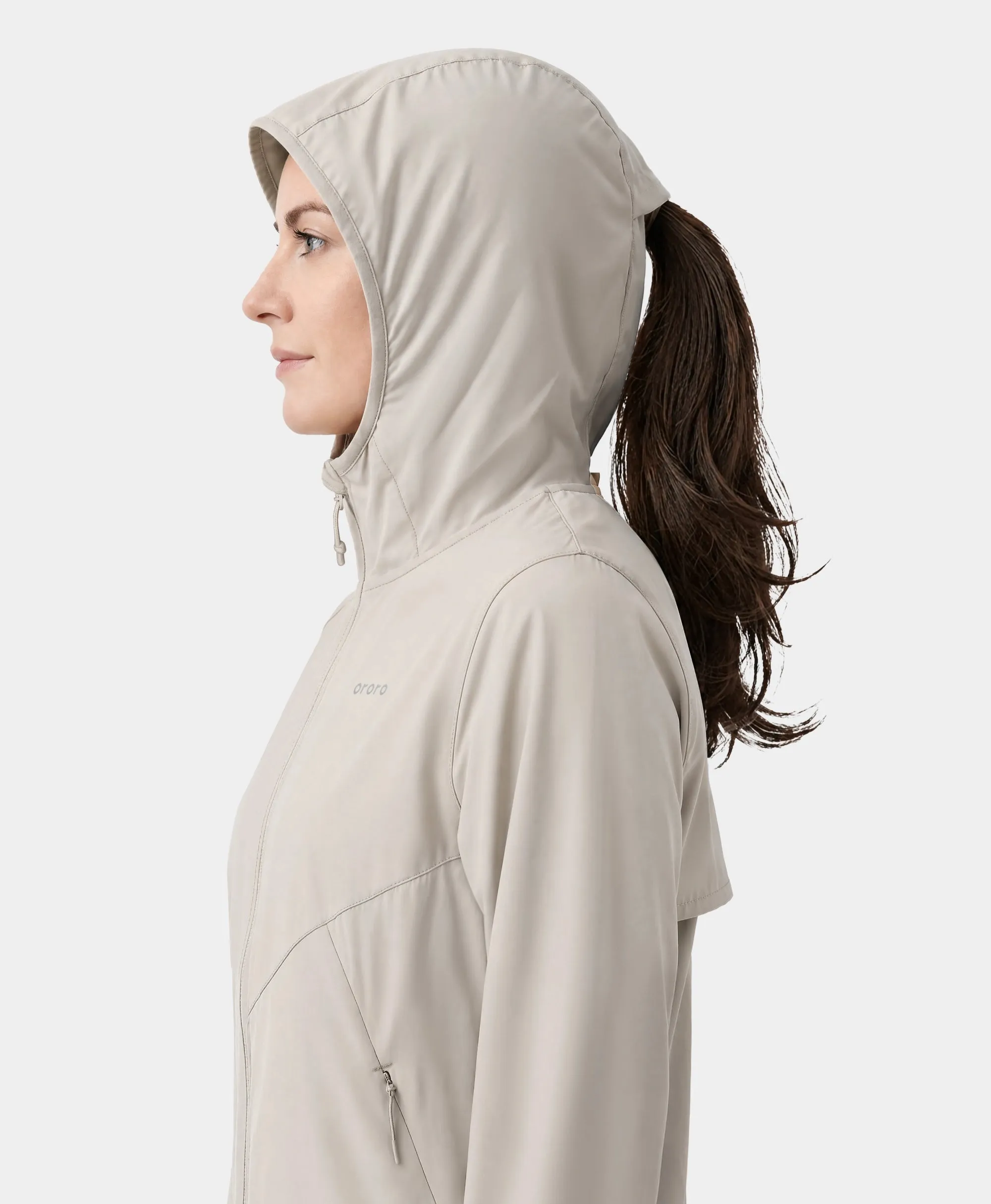 Women’s UPF 50 Sun Protection Jacket sold by Ororo product image thumbnail 2