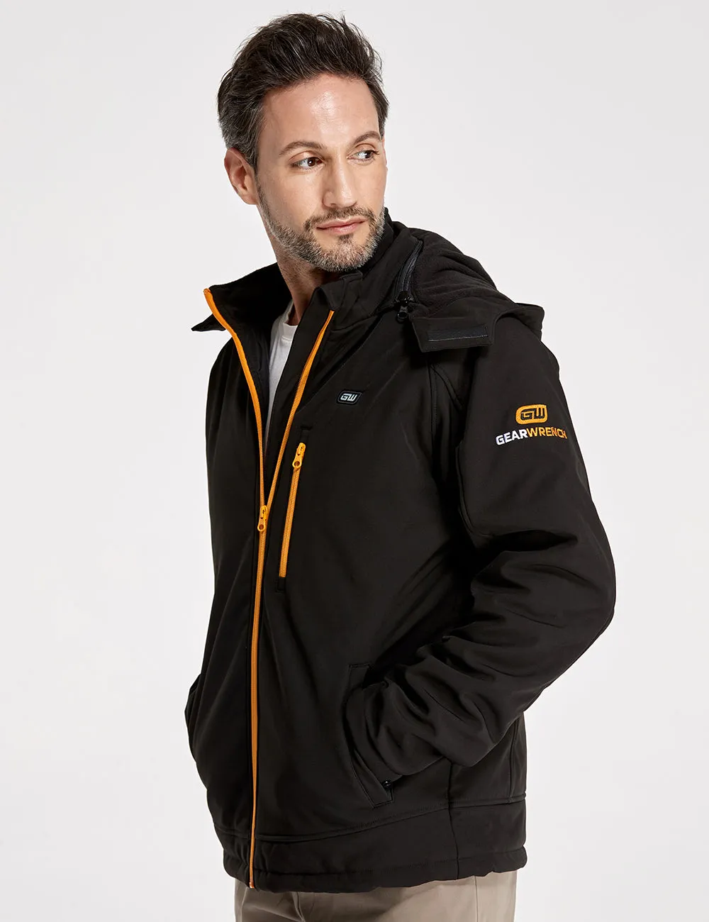 Final Sale - ororo x GearWrench® Men's Heated Hooded Jacket (Battery Set Not Included) sold by Ororo product image thumbnail 2