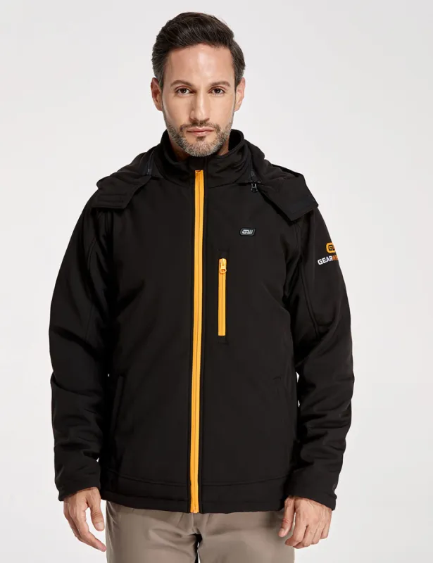 Final Sale - ororo x GearWrench® Men's Heated Hooded Jacket (Battery Set Not Included) sold by Ororo