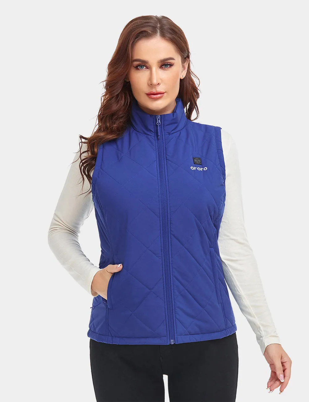 (Open-box) Women's Heated Quilted Vest (Battery Set Not Included) sold by Ororo product image thumbnail 2
