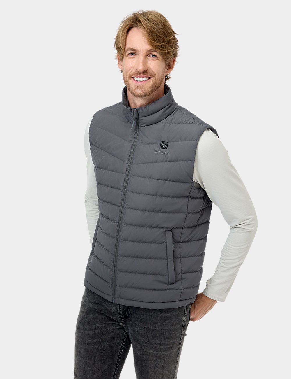 (Open-box) Men's Heated Lightweight Down Vest (Battery Set Not Included) sold by Ororo product image thumbnail 4