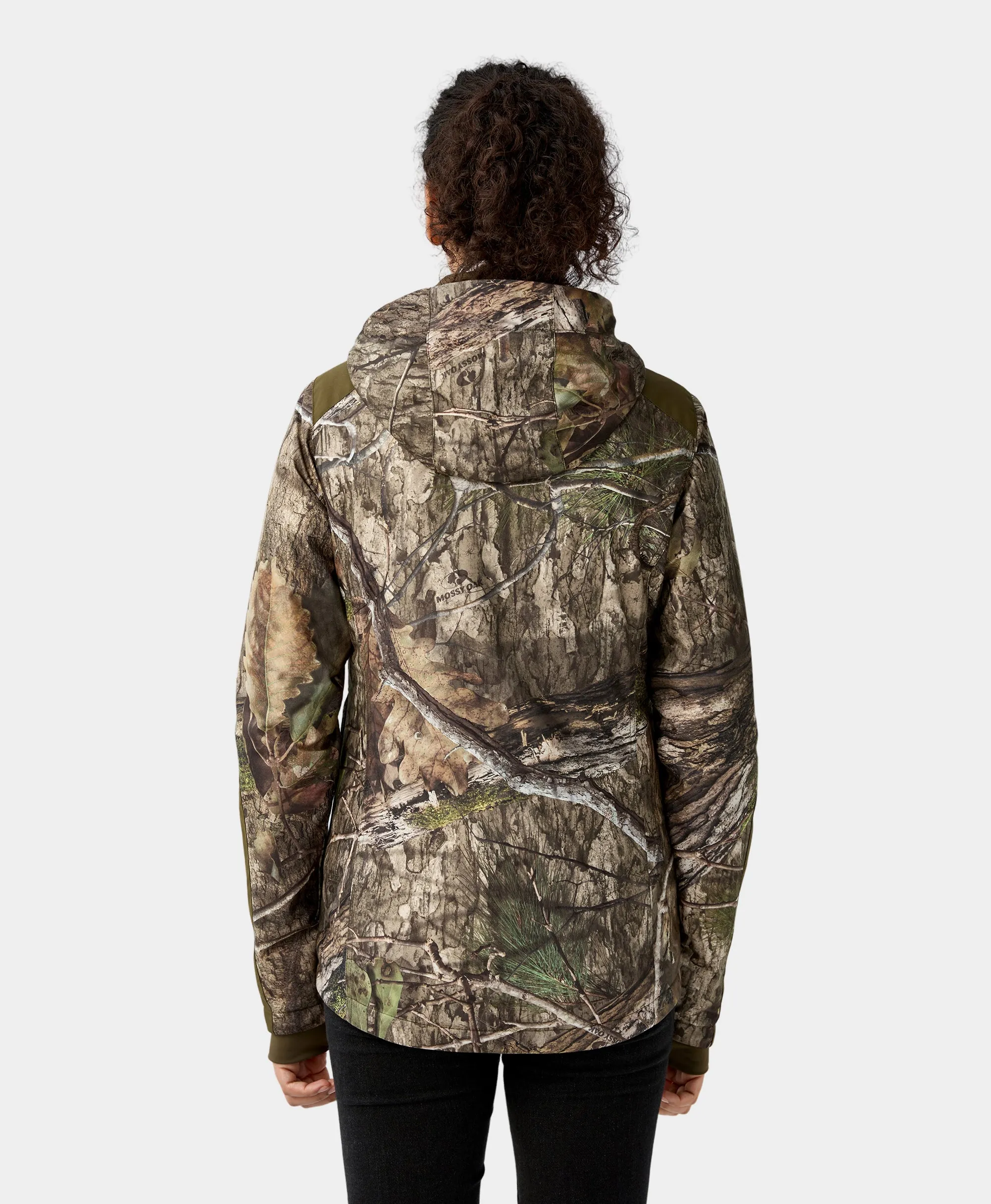Women's Heated Hunting Jacket - Camouflage, Mossy Oak® Country DNA (Final Sale) sold by Ororo product image thumbnail 3