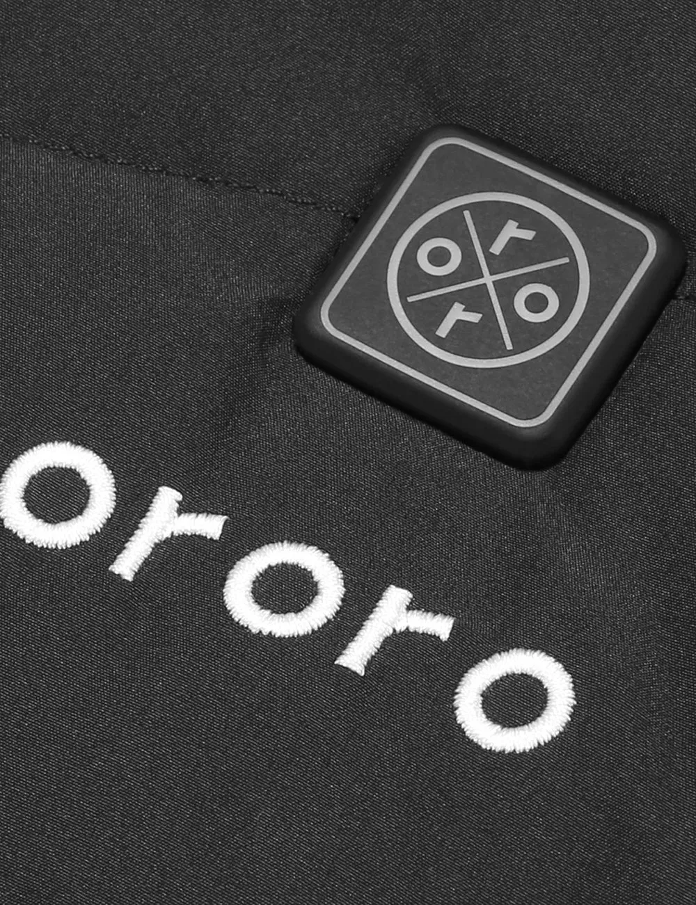 (Open-box) Men's Heated Lightweight Down Vest - Black with B19G Battery sold by Ororo product image thumbnail 5