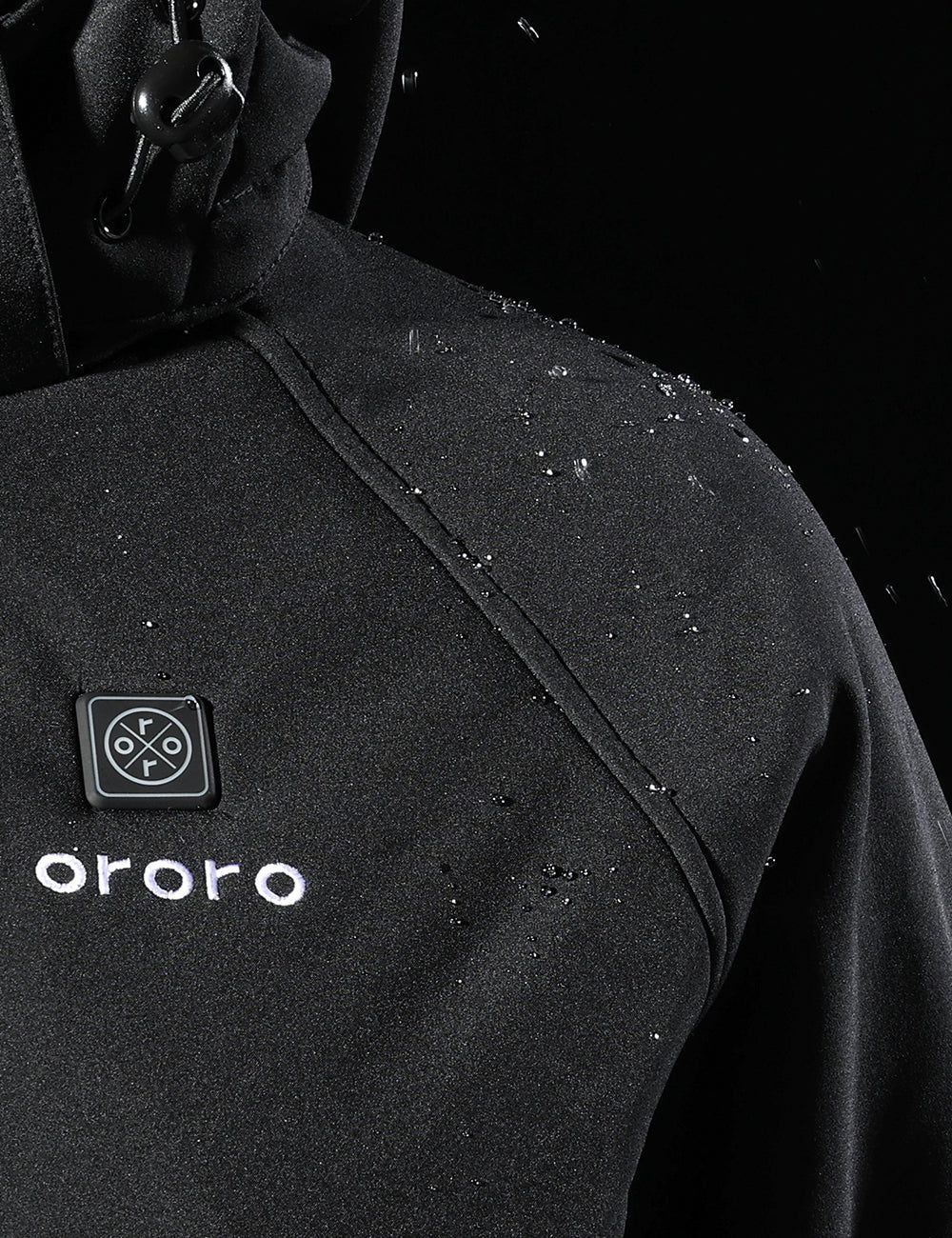 (Open-box) Women's Classic Heated Jacket - Black (Battery Not Included) sold by Ororo product image thumbnail 4