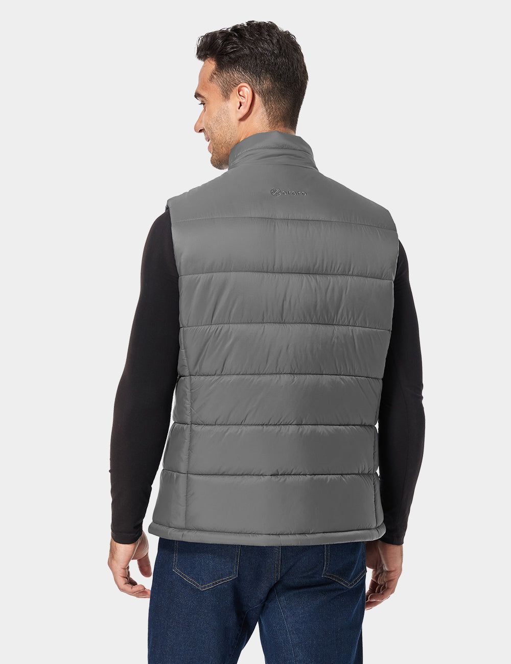 Men's Classic Heated Vest - Gray sold by Ororo product image thumbnail 4