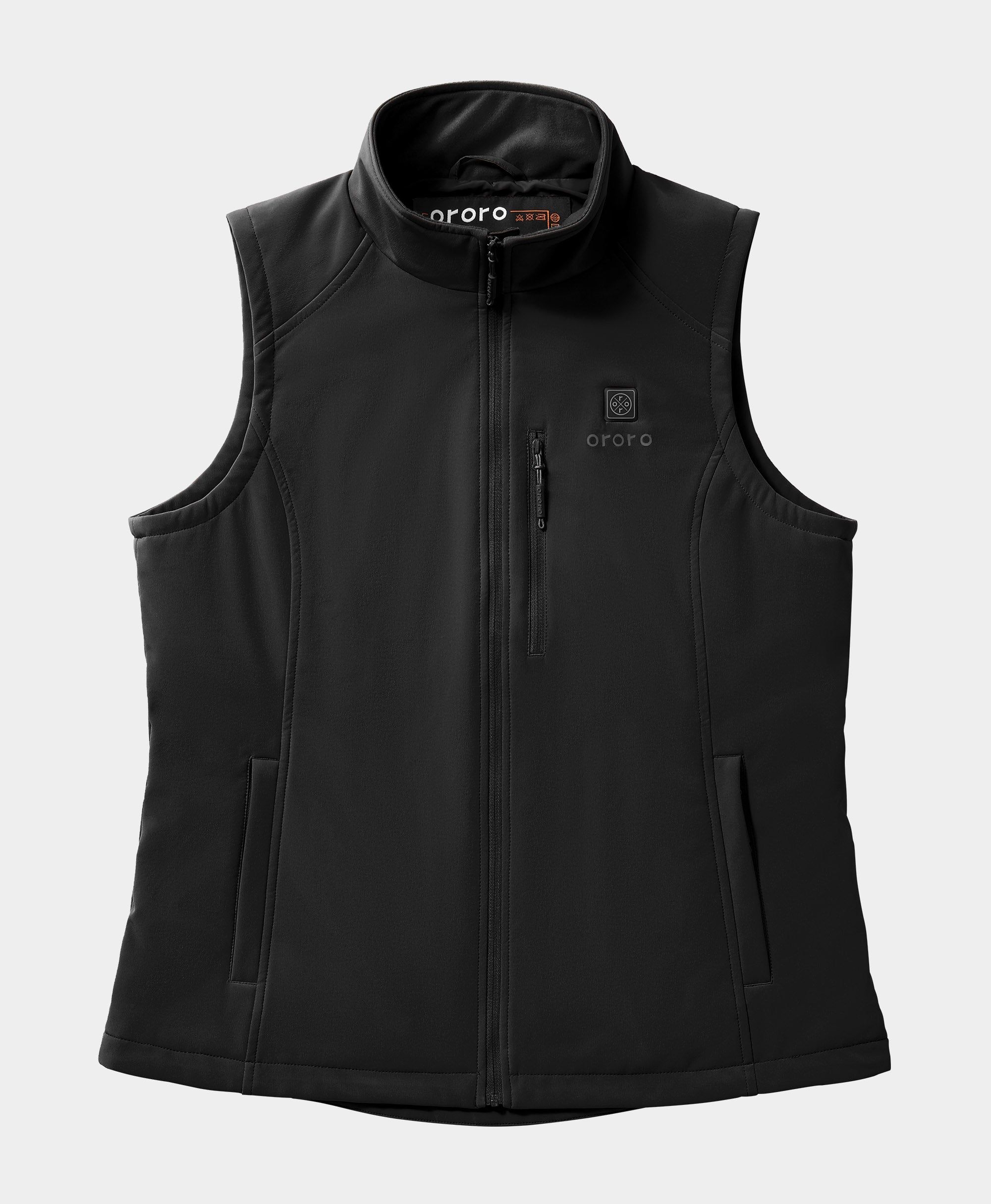 Women's Heated Softshell Vest - Lower Back Heating sold by Ororo product image thumbnail 4