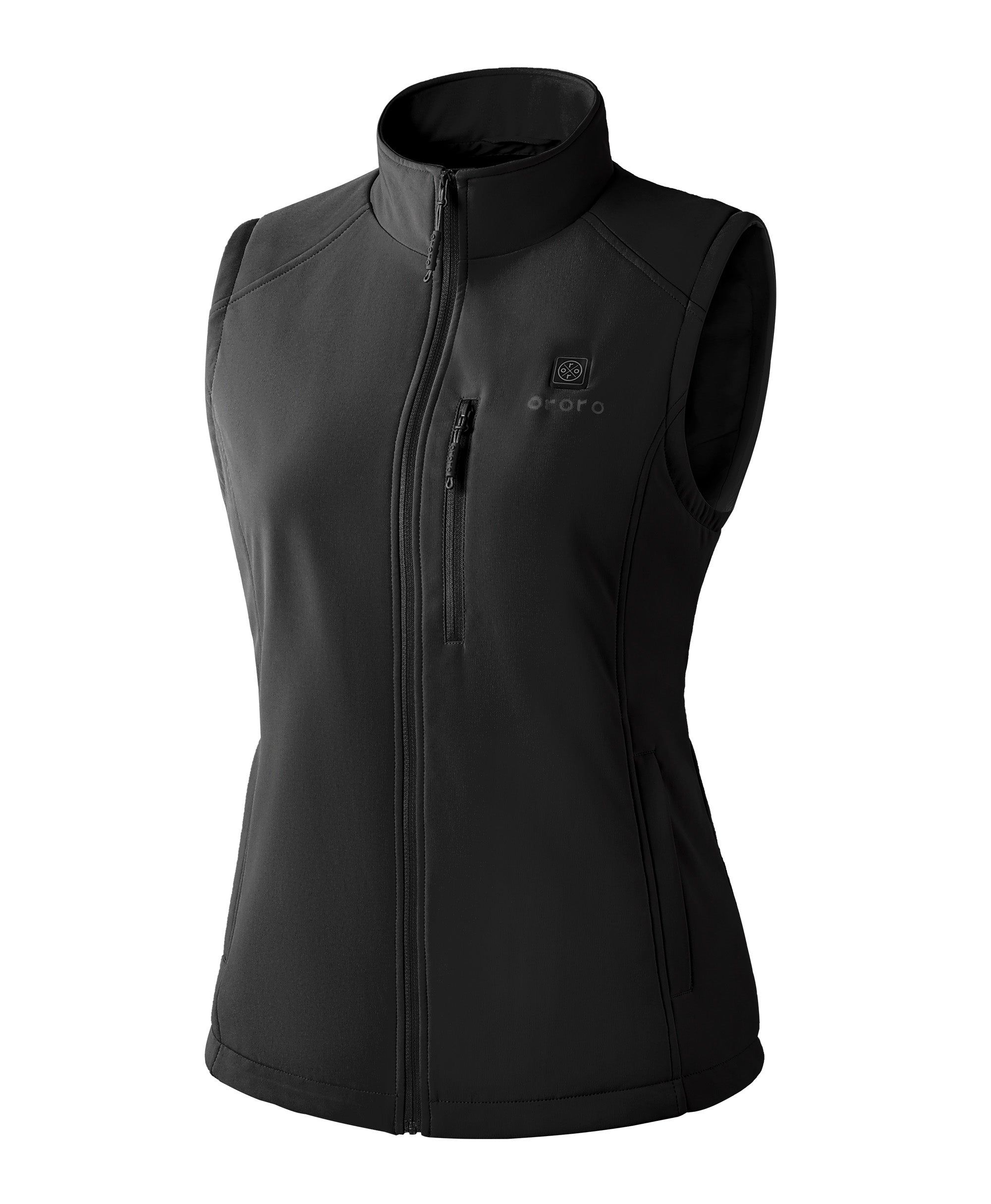 Women's Heated Softshell Vest - Lower Back Heating sold by Ororo product image thumbnail 5