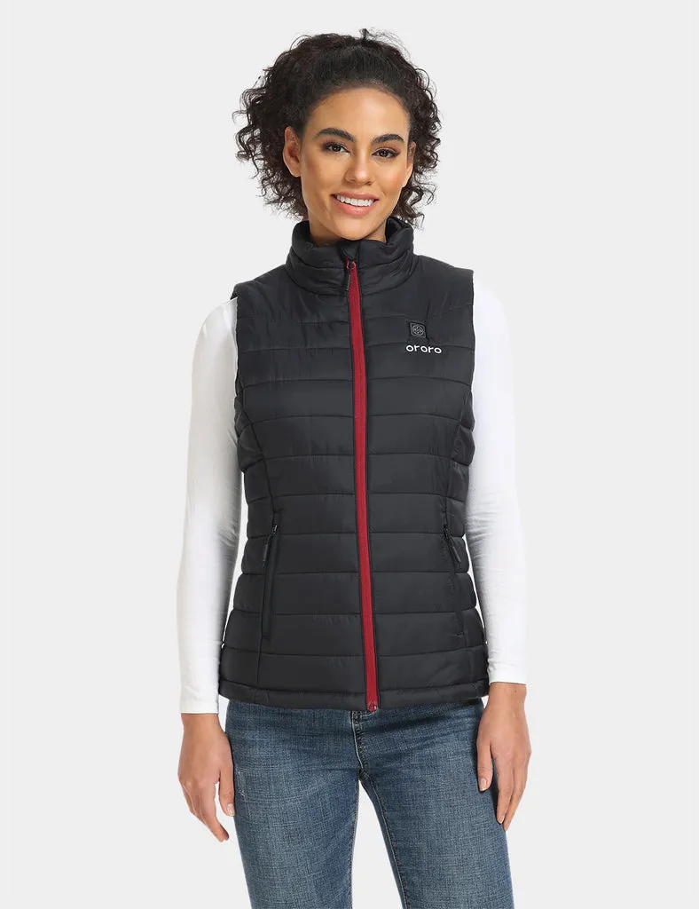 (Open-box) Women's Classic Heated Vest with B19G Battery - Black sold by Ororo product image thumbnail 2