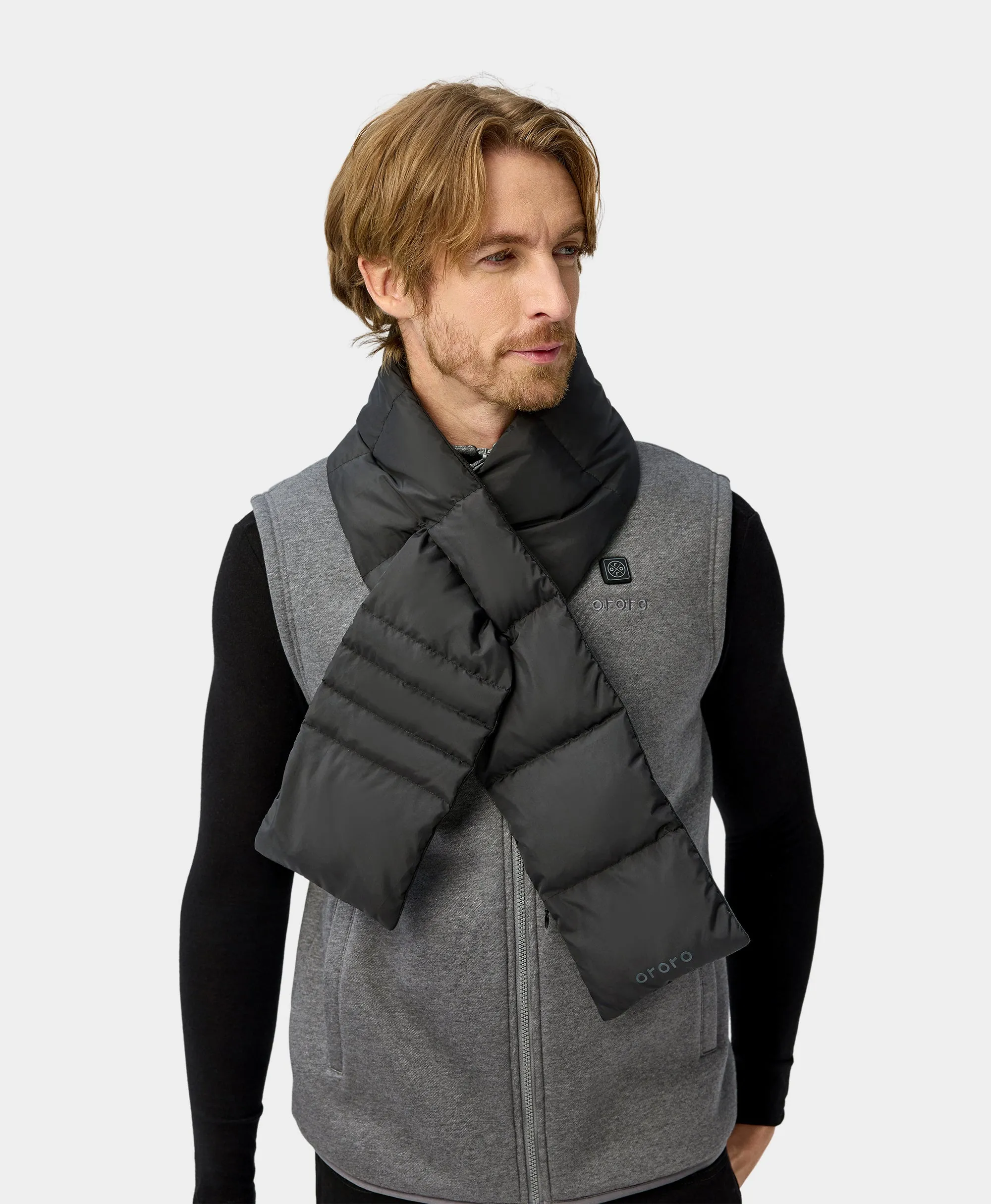 Unisex Heated Puffer Down Scarf (Long) sold by Ororo product image thumbnail 5