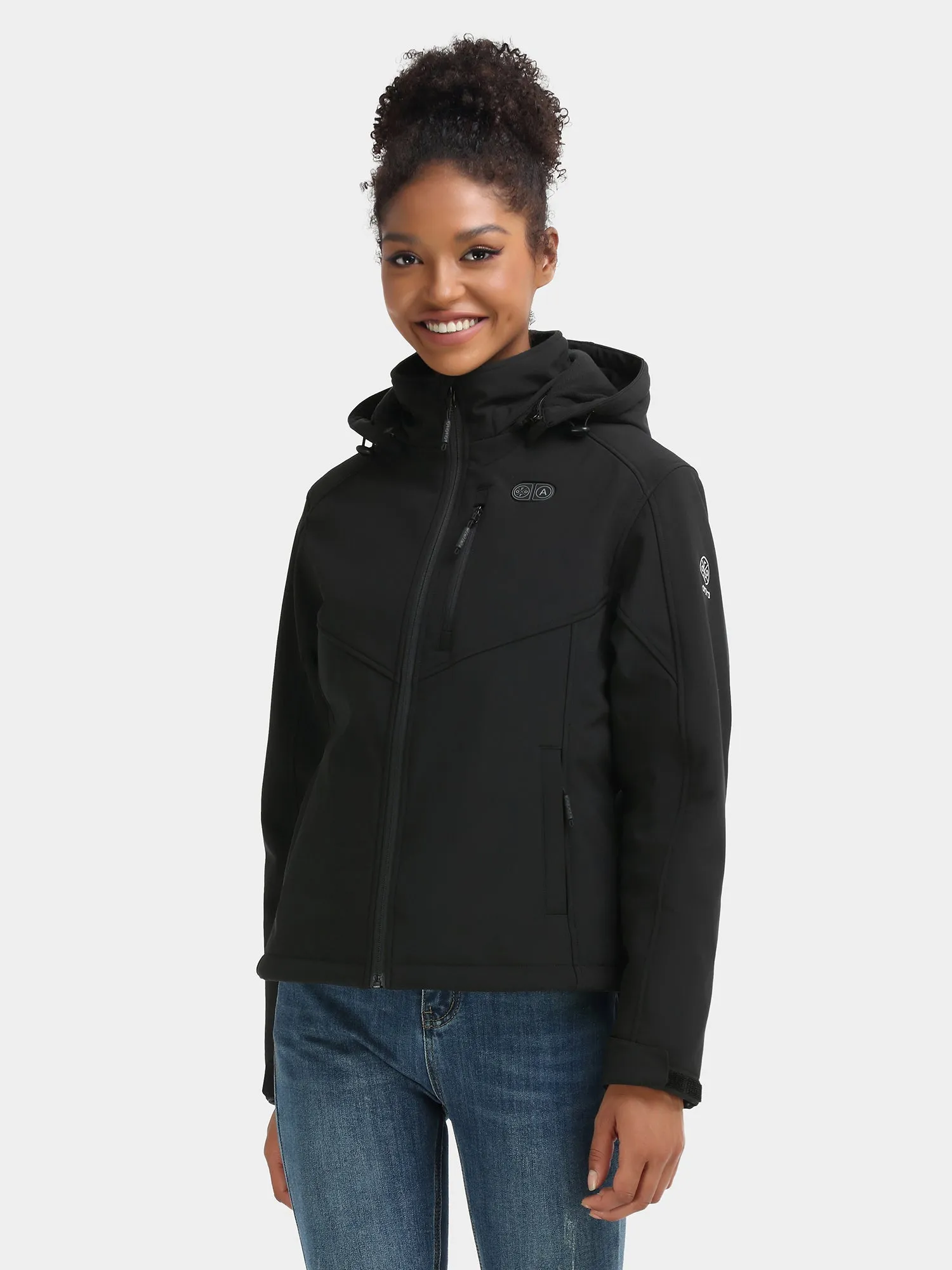 Women's Heated Dual Control Jacket with 5 Heating Zones (Chest Heating) sold by Ororo product image thumbnail 3