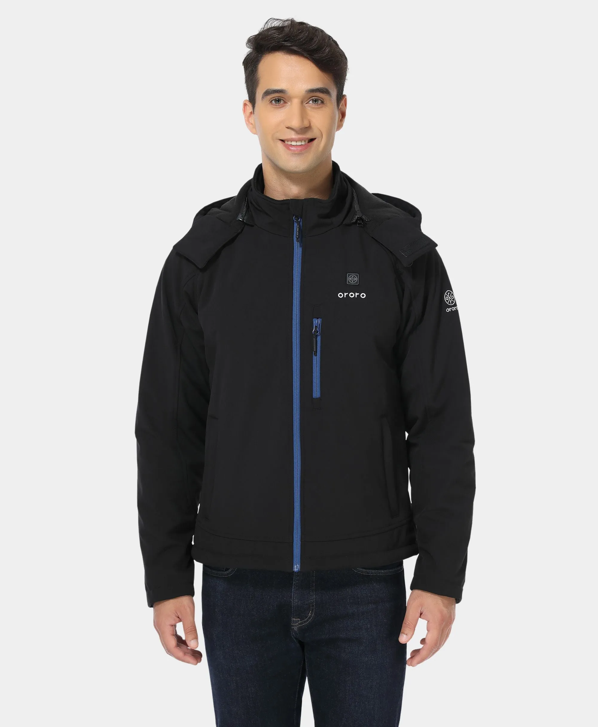Men's Classic Heated Jacket 2.0 with 4 Heating Zones (Apparel Only) sold by Ororo