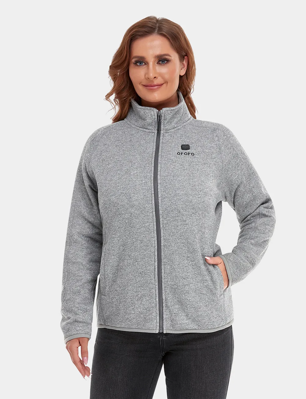 Women's Heated Full-Zip Fleece Jacket (2025) sold by Ororo product image thumbnail 5