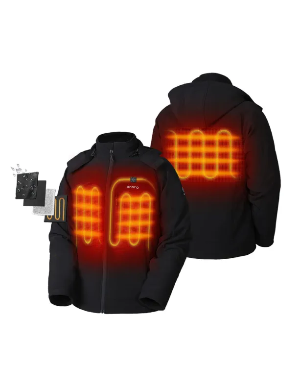 (Open-box) Men's Classic Heated Jacket (Battery Set Not Included) sold by Ororo