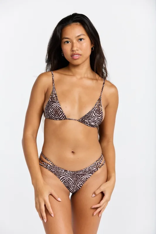 Luna Top - Safari sold by Benoa Swim