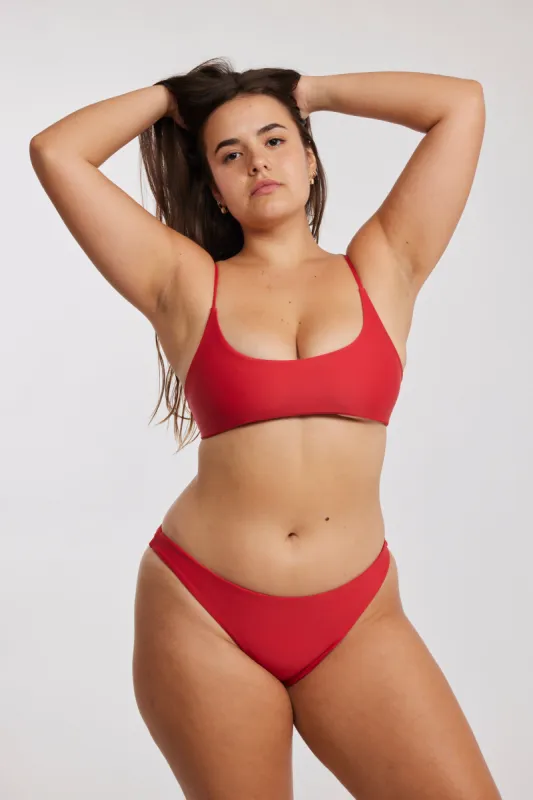 Babe Top - Hibiscus sold by Benoa Swim