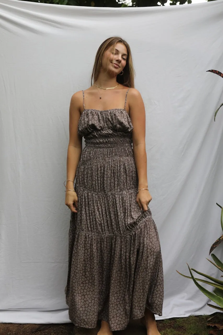 Maluhia Maxi Dress - Coral sold by Benoa Swim