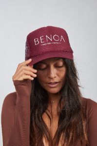 Trucker Hat - Maroon sold by Benoa Swim
