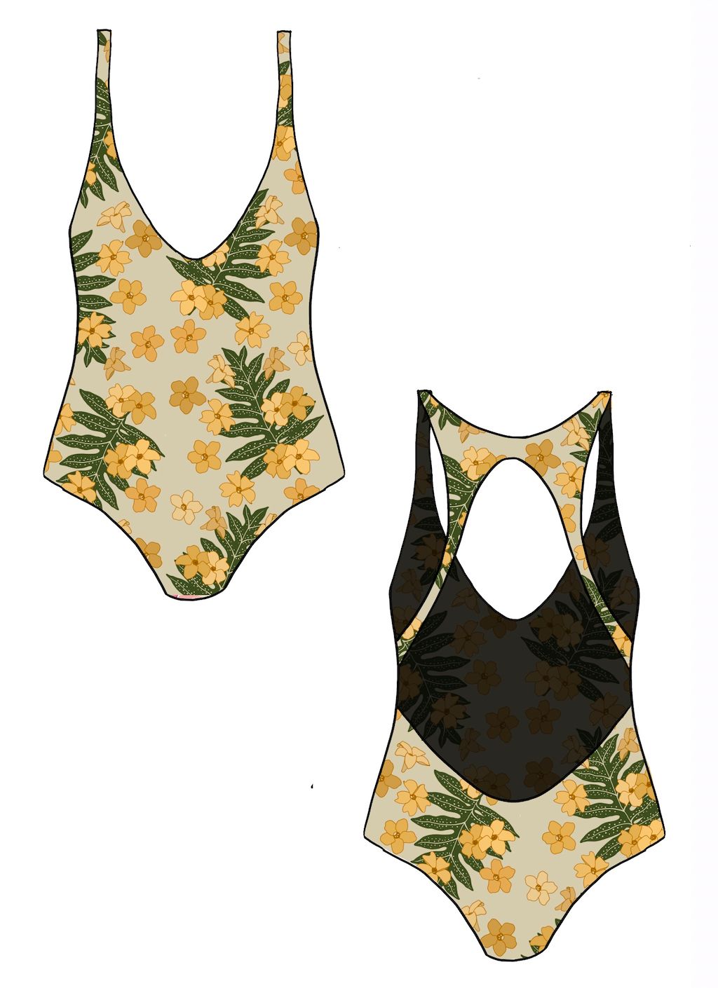 Sophia One Piece - Puakenikeni sold by Benoa Swim product image thumbnail 6