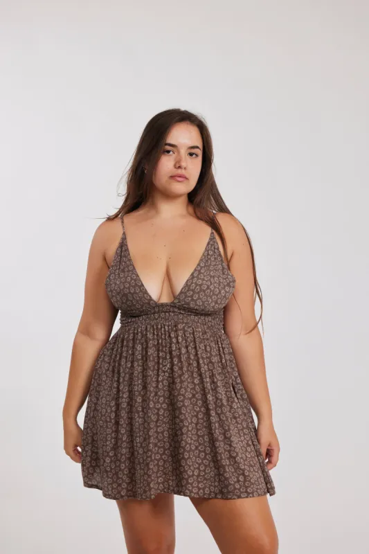 Short Malia Dress - Coral sold by Benoa Swim