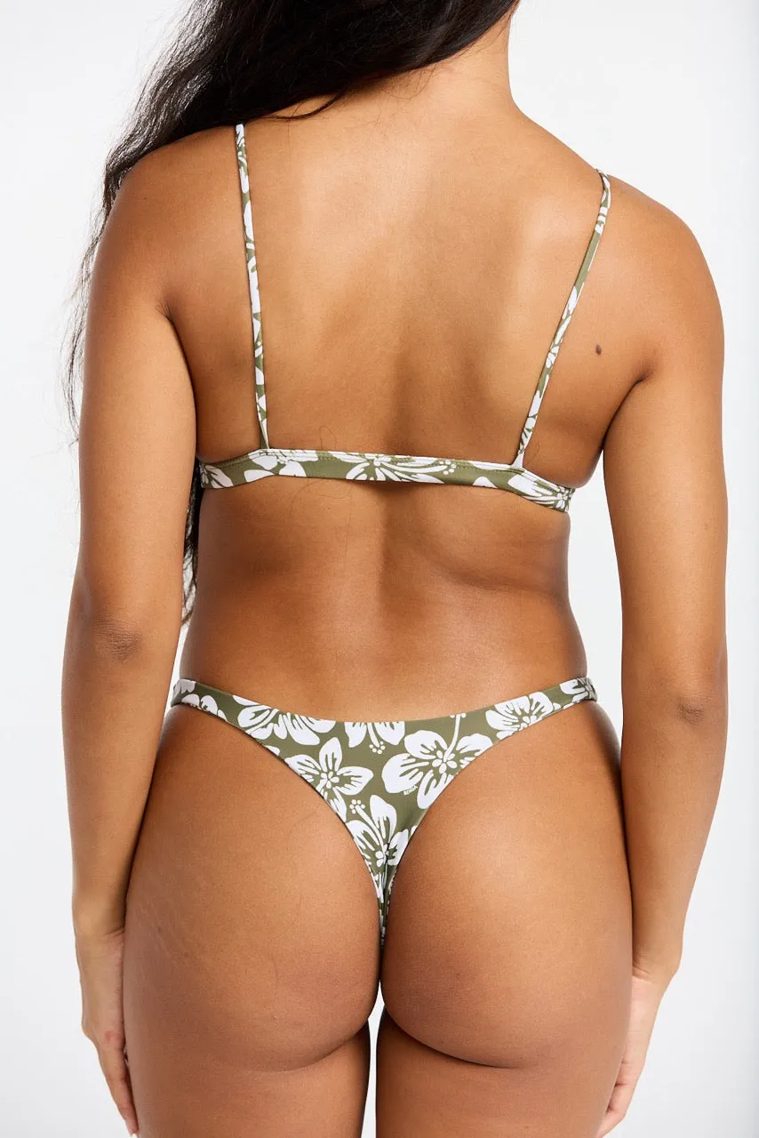 Mimi Top - Green Batik sold by Benoa Swim product image thumbnail 5