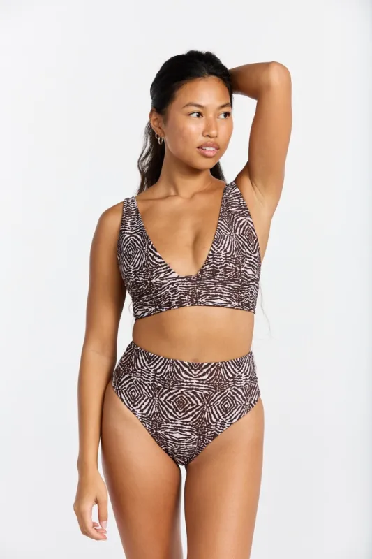 Kira Top - Safari sold by Benoa Swim