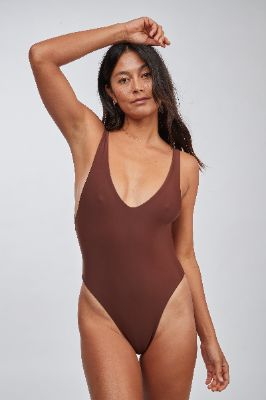 Sophia One Piece - Cacao sold by Benoa Swim