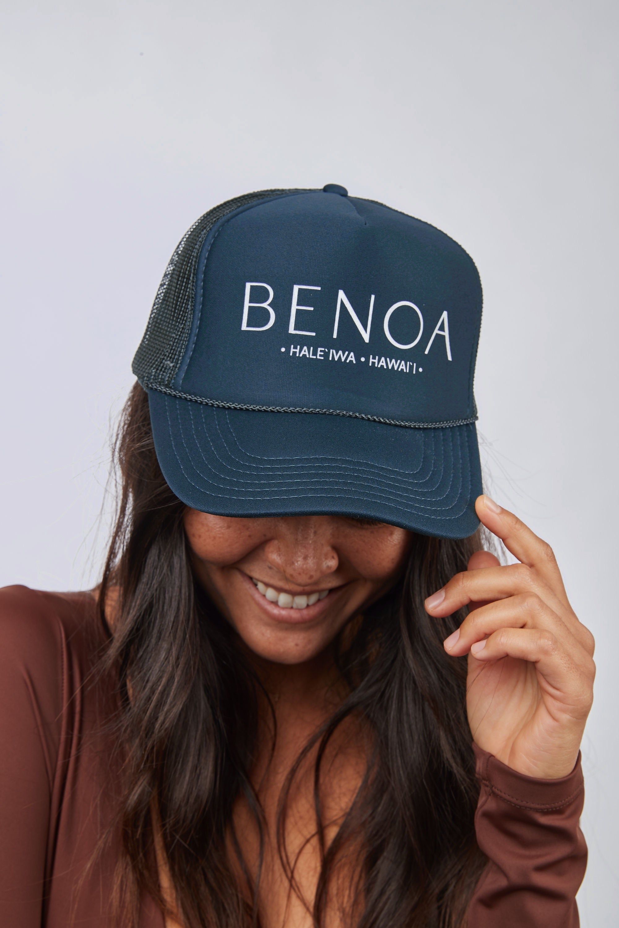 Trucker Hat - Navy Blue sold by Benoa Swim product image thumbnail 4