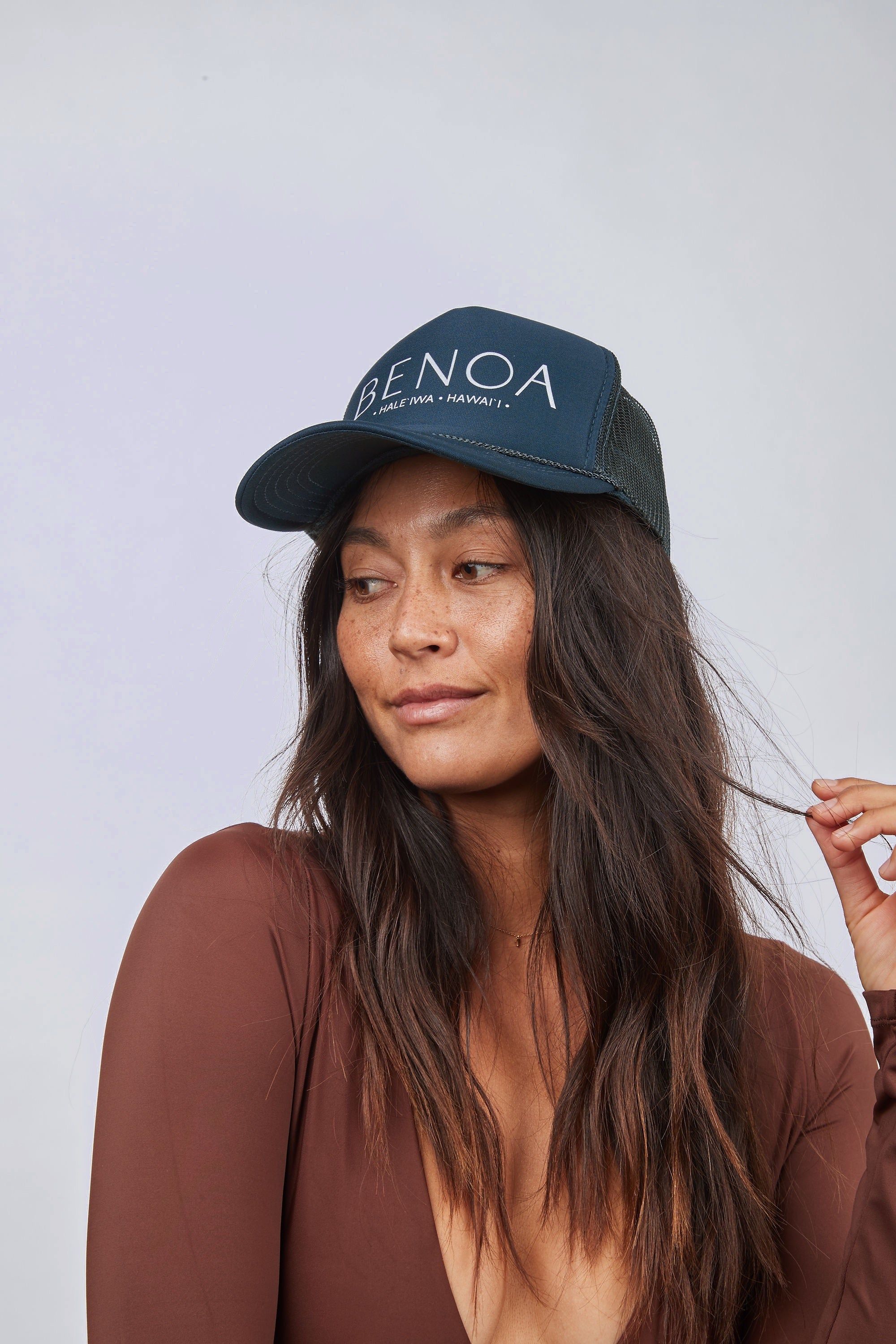 Trucker Hat - Navy Blue sold by Benoa Swim product image thumbnail 3