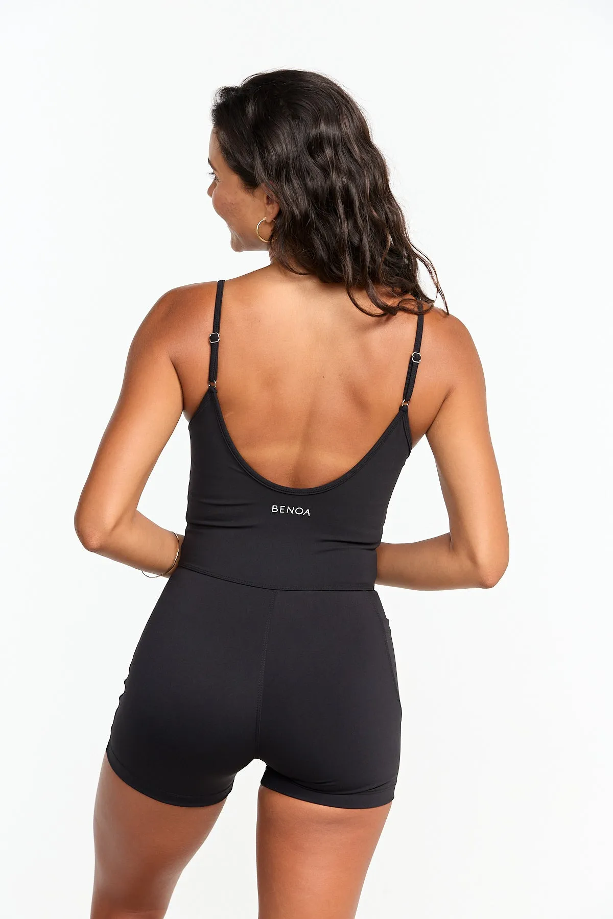 3" Active Romper - Black sold by Benoa Swim product image thumbnail 2