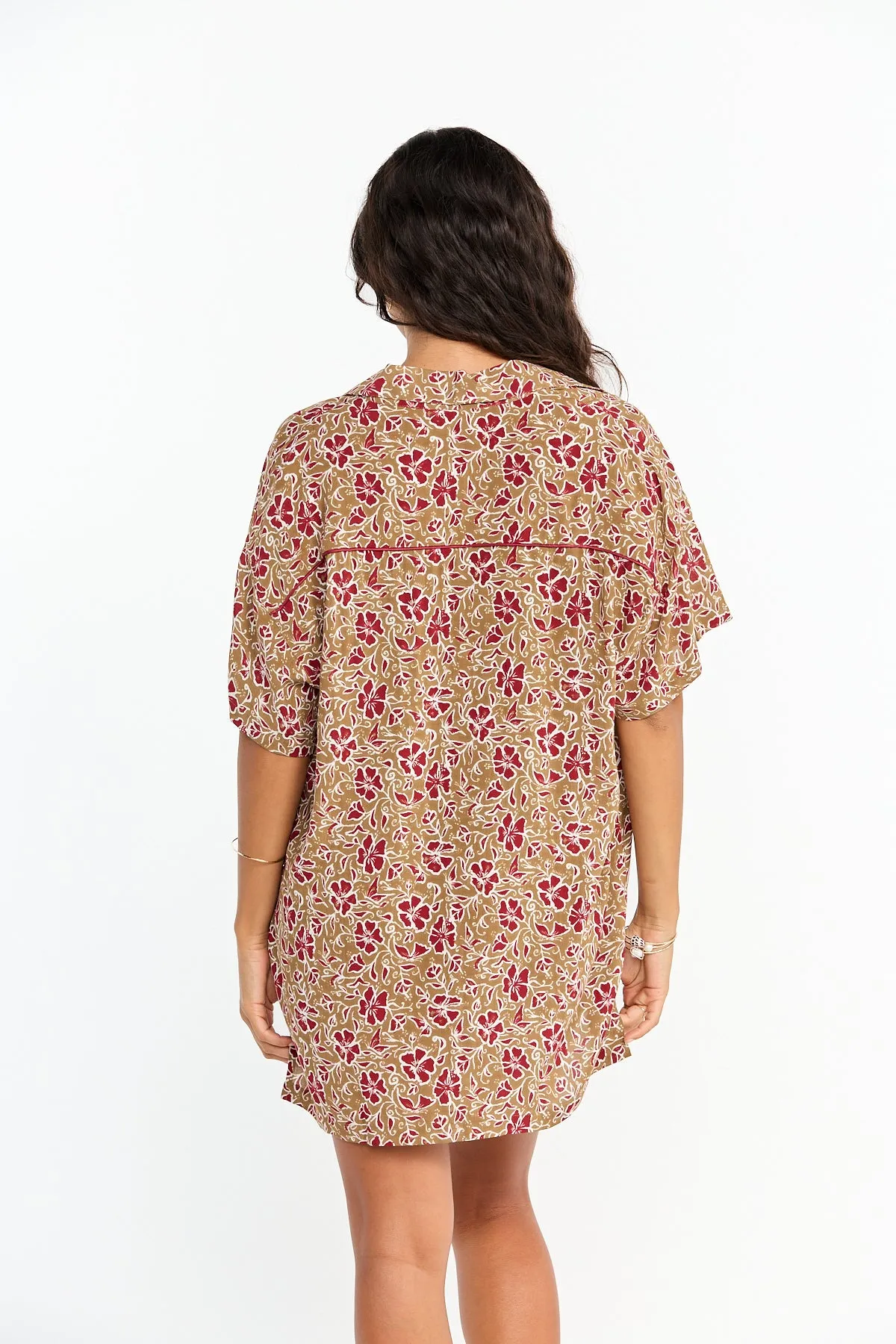 Aloha Shirt Dress - Eden sold by Benoa Swim product image thumbnail 2
