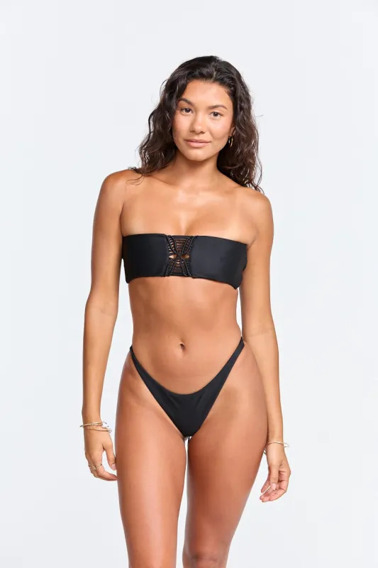 Lily Top - Black sold by Benoa Swim