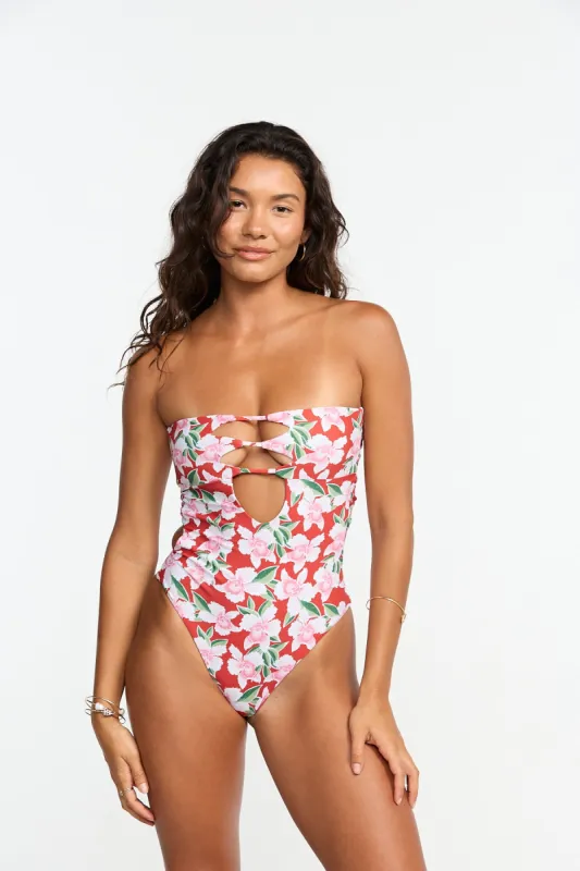 India One Piece - Vintage Orchid sold by Benoa Swim