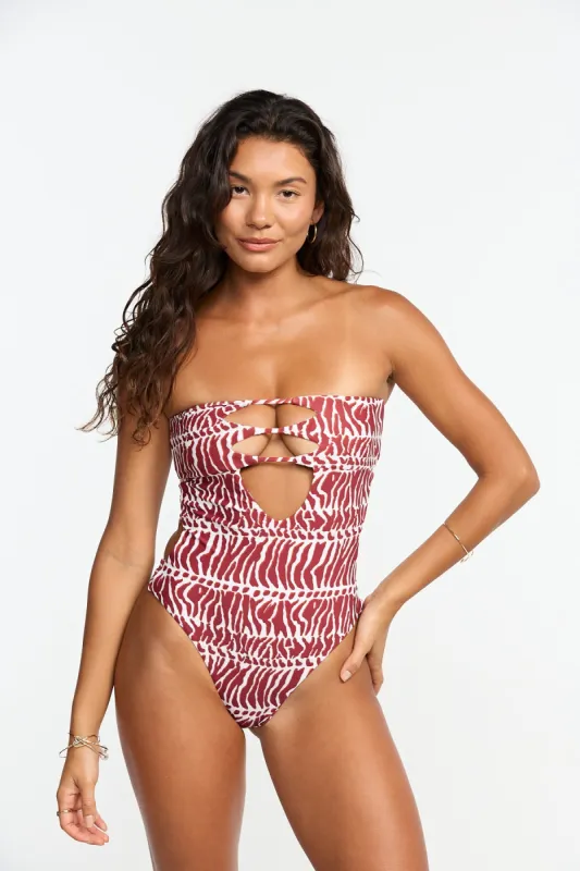 India One Piece - Miter sold by Benoa Swim