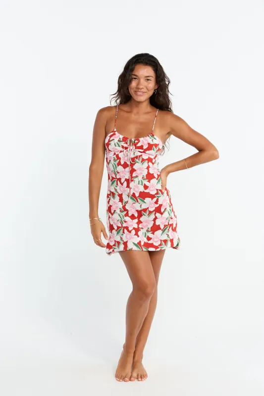Jaden Mini Dress - Vintage Orchid sold by Benoa Swim