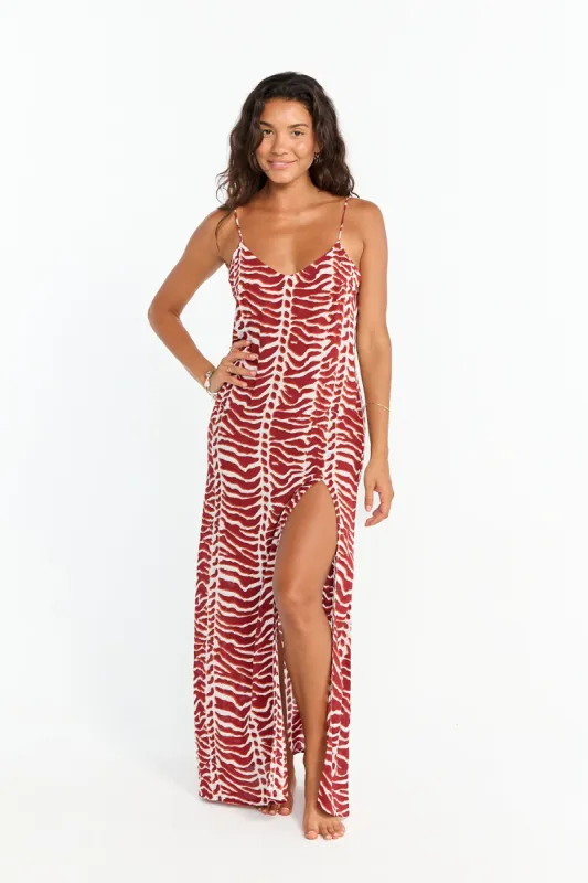 Kahea Maxi Dress - Miter sold by Benoa Swim