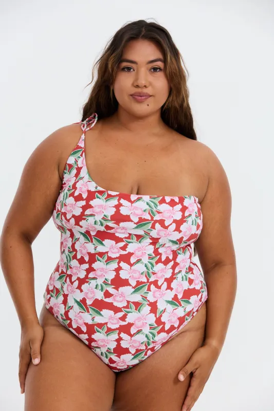 Makaio Curve One Piece - Vintage Orchid sold by Benoa Swim