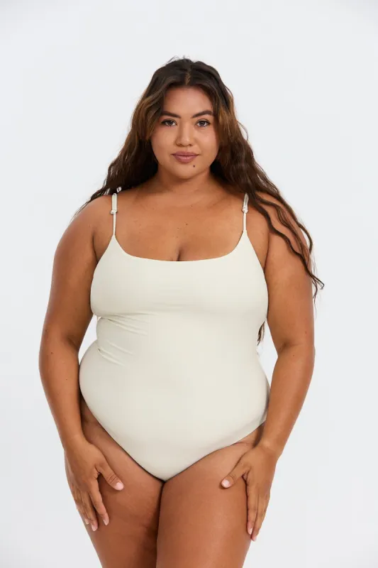 Makenna Curve One Piece - Gardenia sold by Benoa Swim